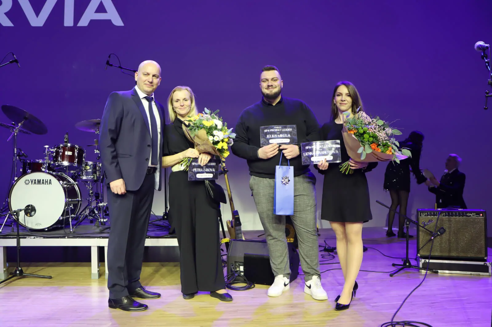 Ocenění lídrů SPA Projektů na firemním večírku