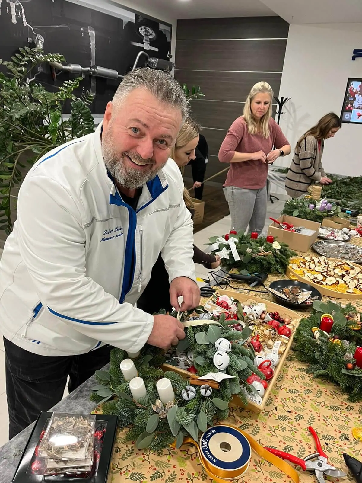 Vánoční workshop - adventní věnce